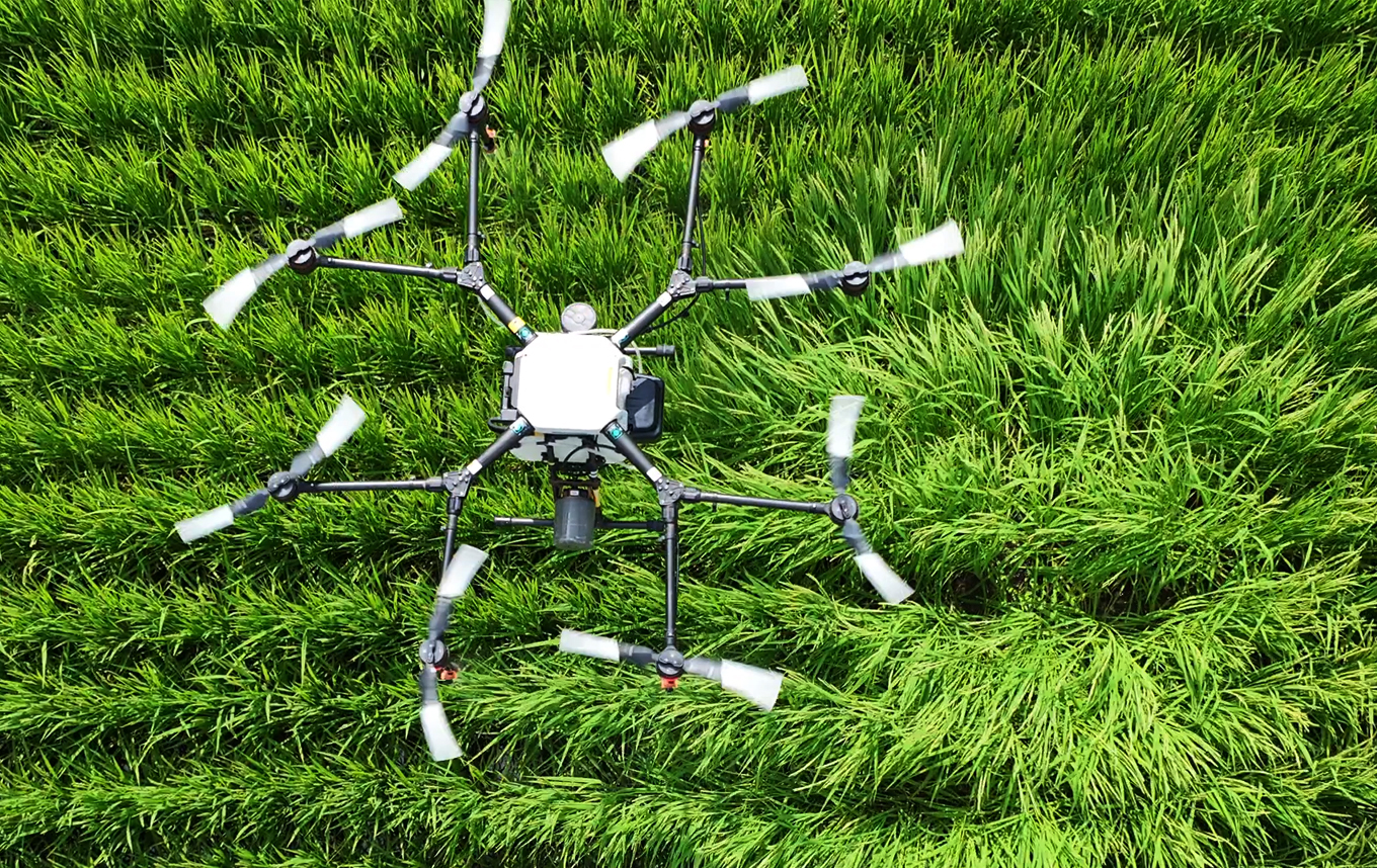 長崎ドローン、ドローン農薬散布